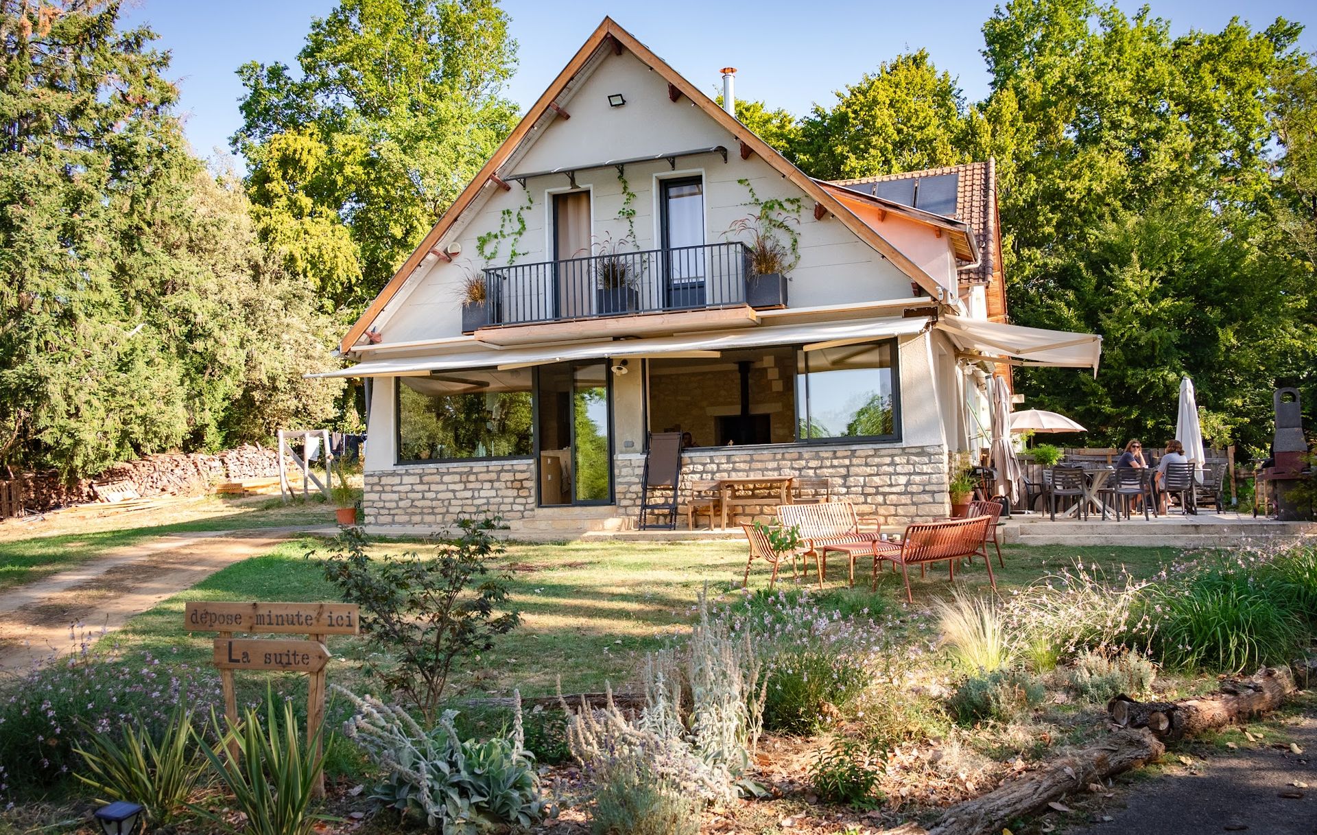 La maison et le jardin La maison et le jardin