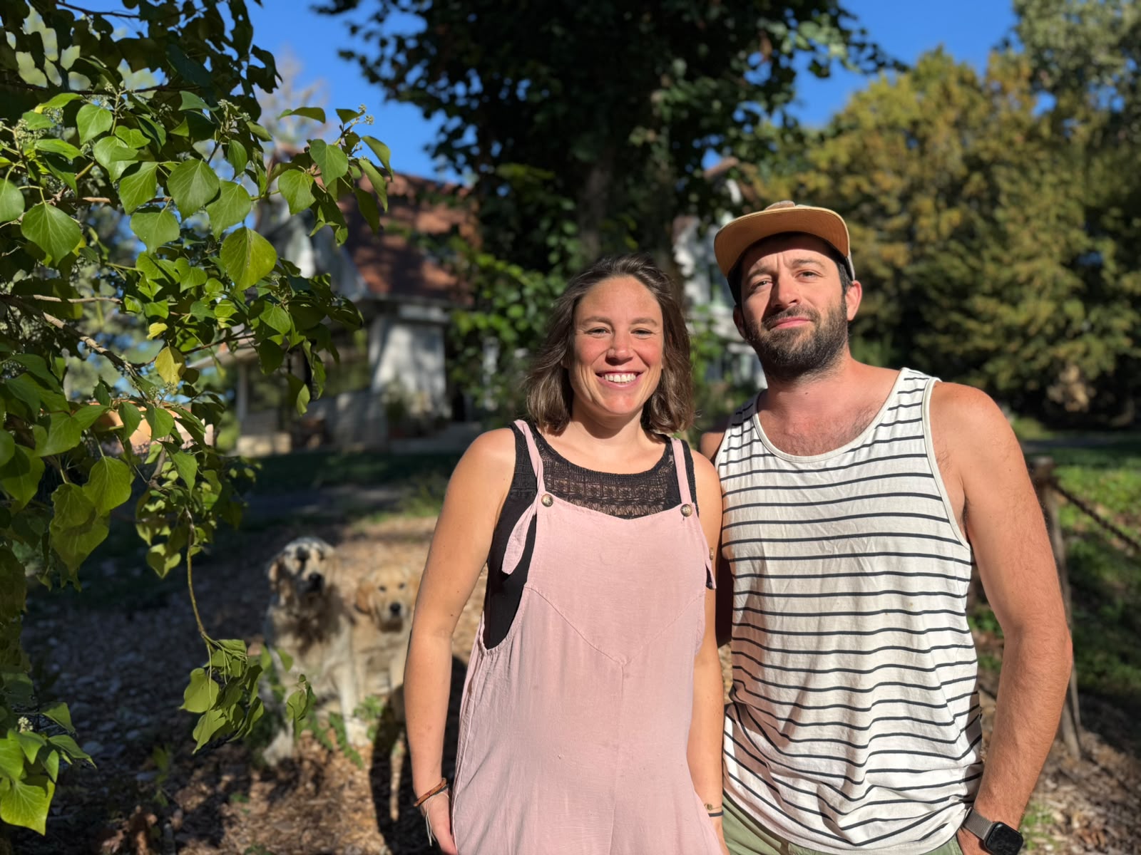 Mathilde et Martin, les hôtes de La Casa Baccata
