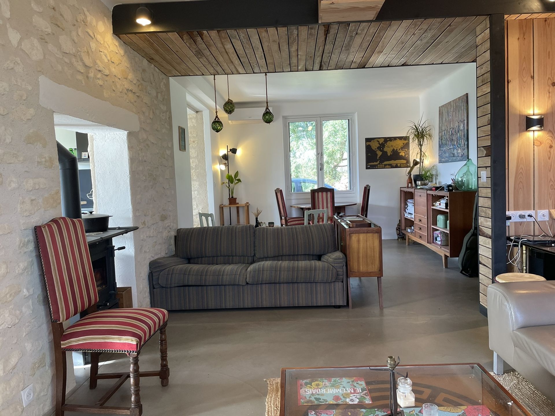 Un espace pour se retrouver à La Casa Baccata