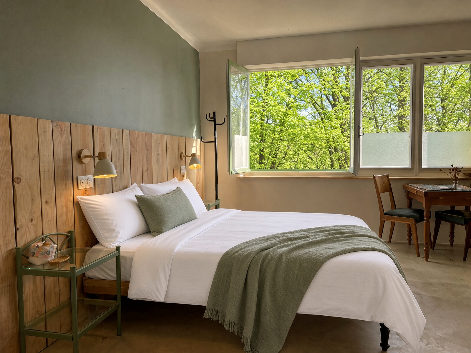 Le grand lit de la Suite de La Casa Baccata